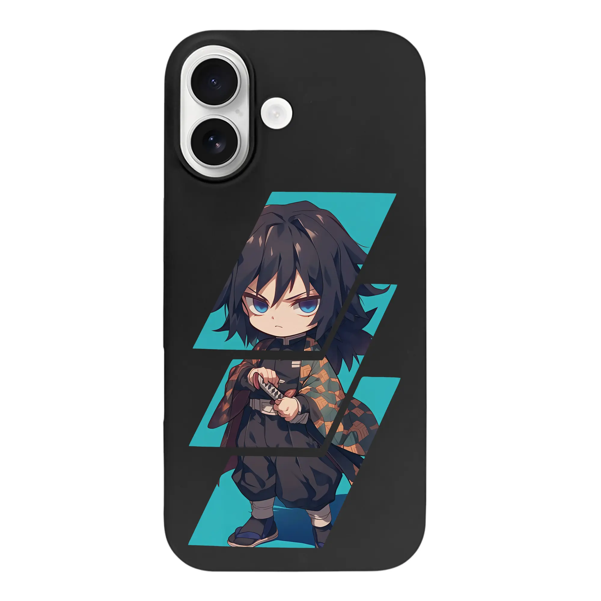 鬼滅の刃 グッズ,冨岡 義勇 - iPhone 17 シリーズ シリコンケース 薄型 耐衝撃 指紋防止 ソフトタッチカバー 精密フィット 傷防止 保護ケース iPhone 17/17 Air/17 Pro/17 Pro Max 対応